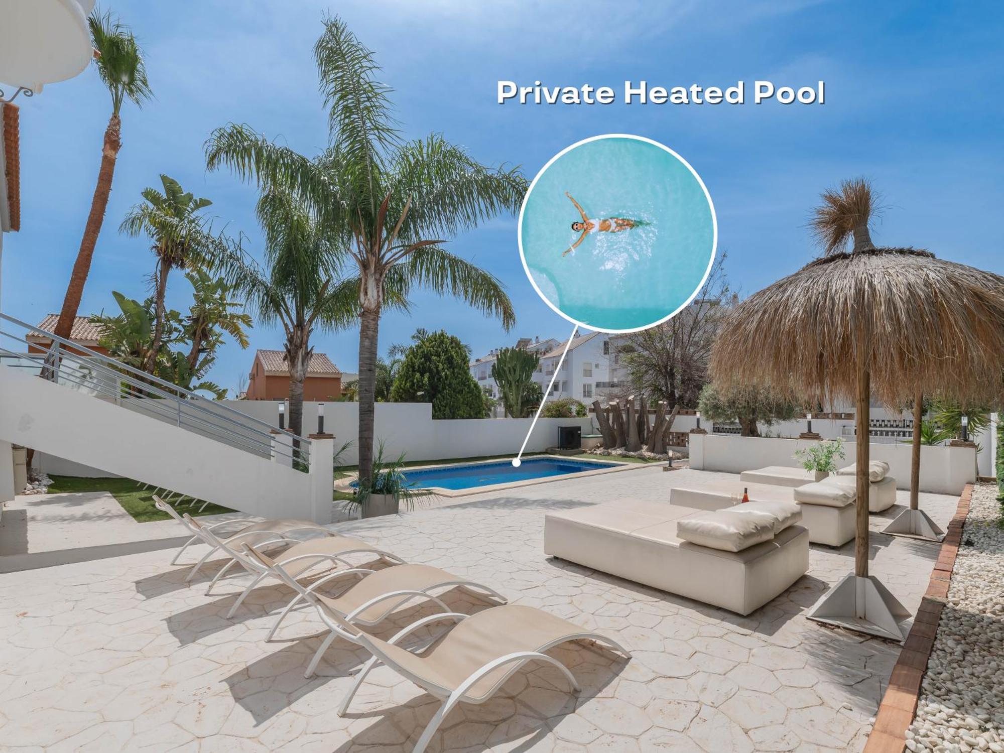 Vacation Marbella I Sunny Camelia Villa Heated Pool, Recently Renovated, Best Residential Neighborhood In Benalmadena, Short Walk To The Beach, Cinema Room Exteriör bild